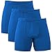 Clevedaur Men's Antimicrobial Lenzing Modal Underwear Stretch Boxer Briefs With Fly, Size S-XXL (3-Pack)