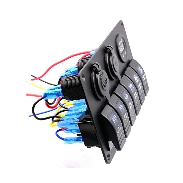 BlueFire-12V24V-6-Gang-LED-Switch-Panel-Slim-Touch-Control-Panel-Box-for-Car-Marine-Boat-Caravan-Yacht-Truck
