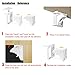 TimberRain Child Safety Magnetic Cabinet Locks, No Tools Or Screws Needed (10 Locks + 2 Keys)