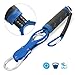 Ticoze Fish Gripper, Portable Fish Lip Gripper, Made from Rust-Proof Aluminum Alloy and TPR Handle, Blue