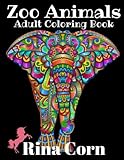 Zoo Animals Adult Coloring Book: Majestic Animal Illustrations for Creative Fun