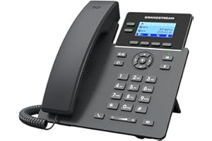 GRP2602P VoIP SIP Telephone PoE Required, Power Adapter NOT Included, 2.21 inch LCD, HD Audio, RJ9 Jack.2 x Fast Ethernet, 2 