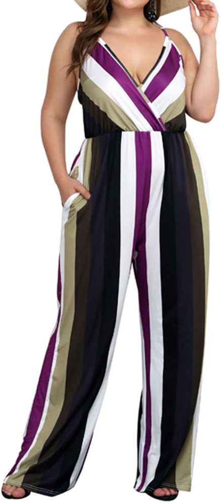 Amazon Com Womens 2 Piece Outfits Plus Size Spaghetti Strap V