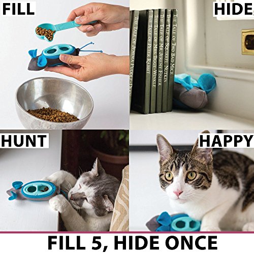 Doc & Phoebe's Interactive Indoor Hunting Cat Feeder Award Winning