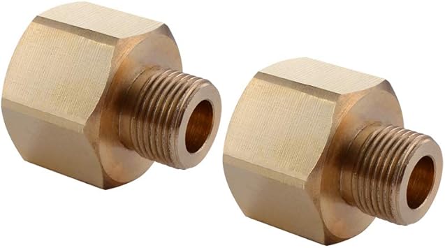 Kes Lead Free Faucet Supply Line Adapter 3 8 Inch Compression Male