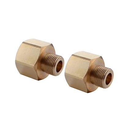 Kes Lead Free Faucet Supply Line Adapter 3 8 Inch Compression Male