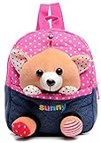 KaKuKaTong Adorable Animal Schoolbag Nursery Small Backpack Rucksack Bag For Baby Mixed Pink