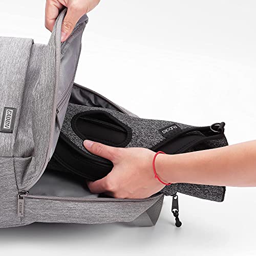 Neoprene Lunch Bag, Ruboka Lunch Tote Insulated Lunch Bag, Large Lunch Tote Bags Reusable Lunch Box With Adjustable Detachable Shoulder Straps For Outdoor/School/Picnic/Work 13.5”x 13.5”x 6.5”,Grey
