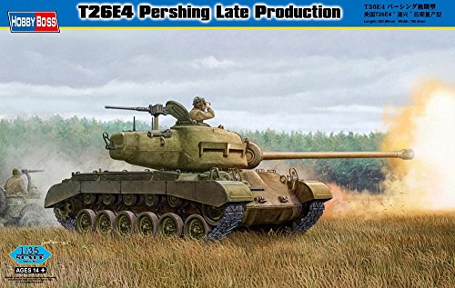 Hobby Boss T26E4 Pershing Late Production Vehicle Model Building Kit (HY82428) - Thumbnail 2