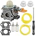 Mckin 308054013 308054004 Carburetor fits Ryobi 308054012 BC30 CS30 TP30 TP26 RY26520 RY30550 RY26520 RY52504 30CC 26CC Trimmer Brushcutter Pruner primary
