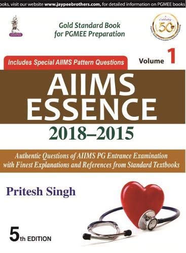 Aiims Essence 2018-2015 (Volume 1)