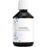 Zinzino - BalanceOil+ AquaX Omega-3 Formula - 300 ml | Contains Marine Lipids, Astaxanthin, Vitamin D3, And Antioxidants, Supports A Balanced Daily Nutrition Routine