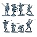 Revolutionary War Colonial Minutemen Plastic Toy Soldiers