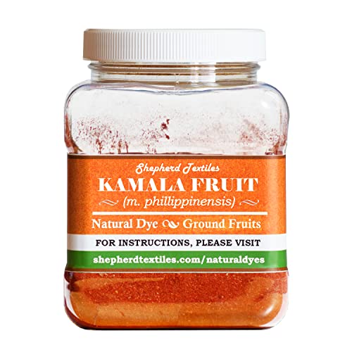 Shepherd Textiles Kamala Fruit Natural Dye, 4 oz.