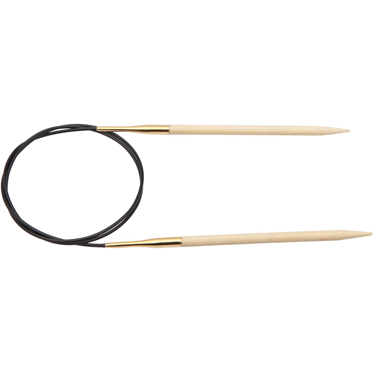 Knitter's Pride Bamboo Fixed Circular Needles 32-inch Size 6/4 mm, Acrylic, Multicolour, 8.25x18.41x0.63 cm