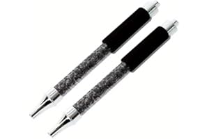 IMPACHETA 2 PCS Hookah Ice Mouth Tip Hose Rainbow Shisha Hookah Pipe Hose Hookah Shisha Pipe for Hookah Accessories (Black)