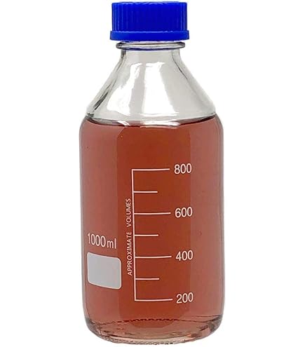 Bottiglia Laboratorio United Scientific SIMAX 1000ml - Vetro Borosilicato Con Tappo GL45 - Foto 4
