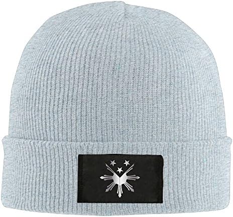 Filipino Sun Stars Flag Phi Platinum Style Beanie Cap