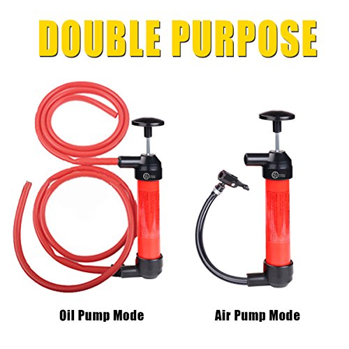 Custom Autos 3-in-1 Hand Siphon Emergency Vehicle Pump – Premium Quality