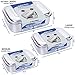 Stainless Steel Bento Lunch Box EXTRA LARGE. 3 Sections Holds Sandwich and Two Sides. Ecofriendly Durable Perfect LunchBox for Adults Office or Outdoor. Holds 8 Cups of Food! Steel Cutlery Included