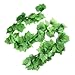 uxcell 12 Pcs Home Decorative Green Artificial Grape Vine 7.5 Ft
