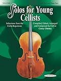 Solos for Young Cellists Cello Part and Piano Part, Vol 1: Selections from the Cello Repertoire by Carey Cheney