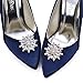 ELEGANTPARK AS Women Sunshine Design Wedding Party Prom Decoration Crystals Clutch Dress Hat Shoe Clips 2 Pcs Gold