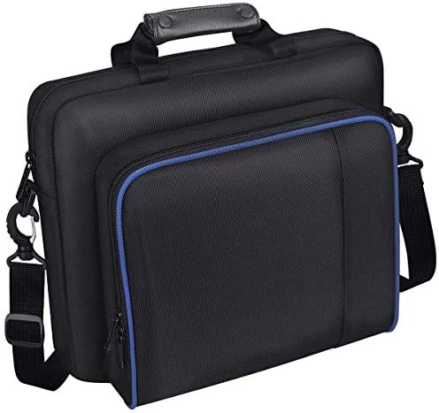 Carrying Case for for PlayStation 4 Pro , Playstation 4 , Xbox One , Xbox One S , Xbox One X & Nintendo Switch, Travel Console Carrying Bag Shoulder Bag