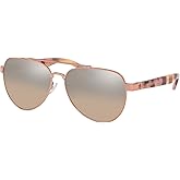Tory Burch TY6070 Sunglasses 32738Z-57 -, Lt Brown Gradient Mirror TY6070-32738Z-57