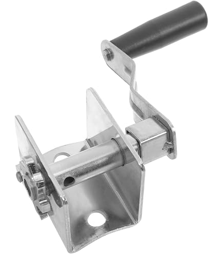 Tendeur à Manivelle Pour Filet Yardwe - Lot De 2, Argent, 15,5x11x6 Cm - Pour Badminton, Volleyball, Réglage Facile De Tension