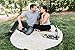 Comfort Food Creations Burrito Wrap Novelty Blanket - Perfectly Round Tortilla Throw (6' Diameter)