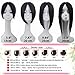 Human Hair Crown Topper Top Hairpieces for Women Clip in Toupee with Thinning Hair Middle Part Hand-made Silk Base at Middle&PU Around Wiglet(10