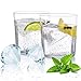 Ice Cube Trays, SAWNZC Silicone Ice Trays, Easy-Release Ice Cube Molds with Lid for Drinks Cocktail Whiskey