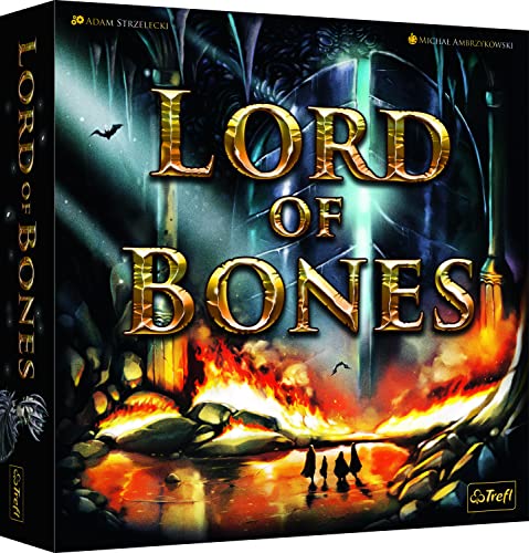 Trefl - Lord of Bones - The Lord of the Bones Adventure Board Game, Underworld Exploration, Inventory, Creating Items, Building Gears, Dungeon Crawler