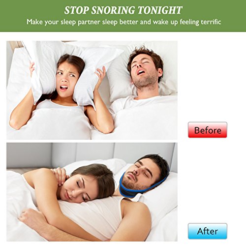 image for VERYCOZY Snoring Solution Stop Snoring Chin Strap, Anti Snoring Chin S
