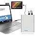 Lizone Extra Pro 40000mAh External Battery Charger for Apple MacBook Pro Air...HP and Lenovo...USB Power Bank Charger for Apple iPad iPhone; Samsung MOTO LG HTC...Aluminum UniBody Silver 40000mAh