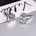 Three Keys Jewelry Stainless steel Black Brass Men's Skull Cufflinks