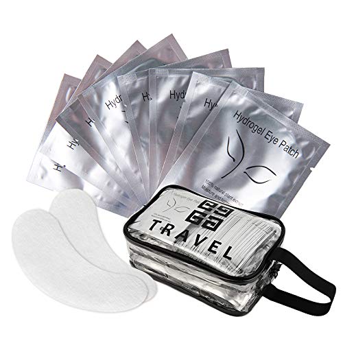 250 Pairs Eye Pads for Eyelash Extension Eyelash Pads Eye Pads Eyelash Eye Patches Eyelash Extension Pad Accessories Under Eye Pads for Eyelash Extensions Good Stay Lunamoon (Fox250)