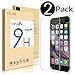 iPhone 6/6S Plus Screen Protector,COCOFU(2Pack)NEW VERSION Ballistic Glass Screen Protector (5.5