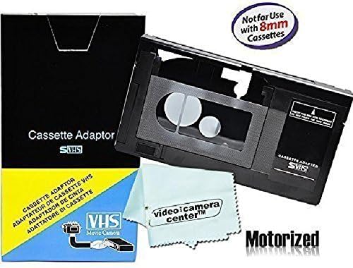 GOOD MEDIA Vhs C Cassette Adapter For Jvc Panasonic Camcorder Video Motorized Vhs Vcr New ✅