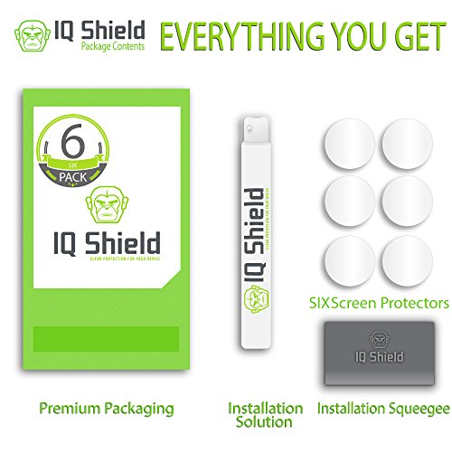 IQShield Screen Protector Compatible with Garmin Fenix 5 (Garmin Fenix 5 Plus)(6-Pack) Anti-Bubble C - //coolthings.us
