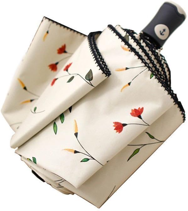 Automatic Folding Umbrella Begonia Flower - A Sweet Date