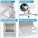 100W LED Flood Light, Highly Energy Saving 110V LED Work Lights Waterproof IP65 8000Lm Outdoor Floodlight, 85-265v, 3000K Warm White Flood Lights for Garage, Garden, Yard