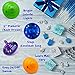 Aviv Judaica Musical Light Up Dreidel Set - Hanukkah Spinning Tops - Plays 2 Classic Hanukkah Songs - Assorted Colors (4 Pack)