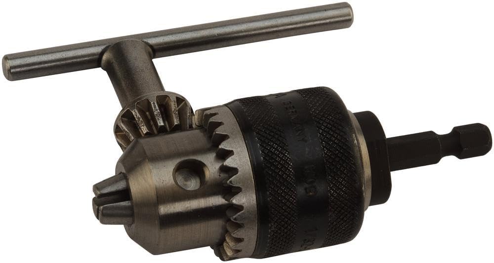 Hikoki 752082 Drill Chuck 10mm Key Type Chuck & Adapter 1/4" Hex Shank