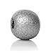 500 Metallic Silver Wood Beads Bulk 10mm Round Wood Bead with 3.5mm Large Hole