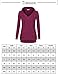 Pullover Hoodie for Women,Timeson Long Sleeve V Neck Tunic Sweatshirt With Pocket Deep Grey L