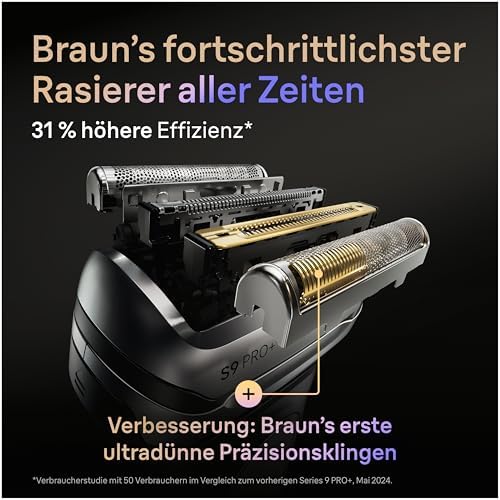 Rasierer Herren Elektrisch Series 9 PRO+, 9617si, Silber