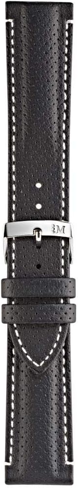 Unisex Watch Strap, Sport Collection, mod. Race, Made of Micro-Perforated Genuine Leather - A01X4909C18