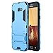 Galaxy A7 2017 Case, LONTECT [Heavy Duty] [Shock-Absorption] [Kickstand Feature] Hybrid Dual Layer Impact Protective Case Cover for Samsung Galaxy A7 2017 - Blue